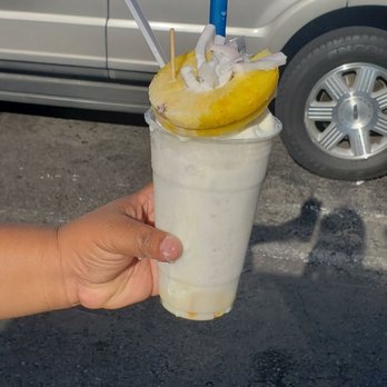 Tortas & Bionicos "nice" - This Coco Pina Raspado was so good - Mexican Near Me - Placentia, California Tortas & Bionicos "nice" - This Coco Pina Raspado was so good - Mexican Near Me - Placentia, California