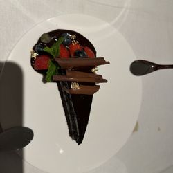 Orchid Restaurant - Death by Chocolate dessert