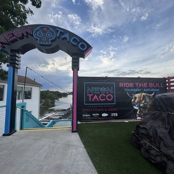 Neon Taco - Entrance by the Bridge - Tacos Near Me - Lake Ozark, Missouri Neon Taco - Entrance by the Bridge - Tacos Near Me - Lake Ozark, Missouri