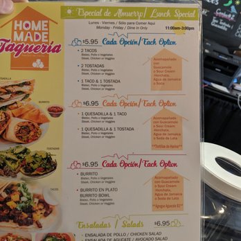 Homemade Taqueria Hempstead - Lunch specials - Mexican Near Me - Hempstead, New York