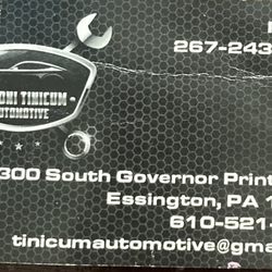 Cicconi Auto Body - Business card I quess that's why it just says Mgnt