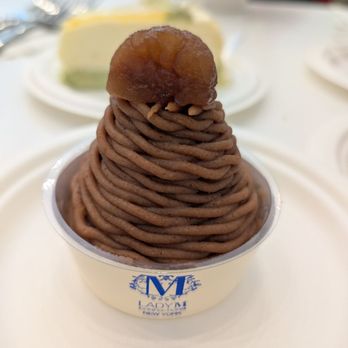 Lady M Cake Boutique - Mont Blanc - Bakeries Near Me - Santa Clara, California