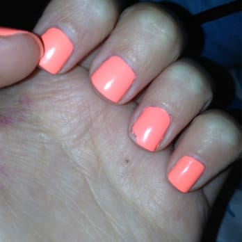 L&T Nails - Already chipping on second day and they use to look worse but I made them fix them :( - Nail Salons Near Me - Hamilton, Ohio L&T Nails - Already chipping on second day and they use to look worse but I made them fix them :( - Nail Salons Near Me - Hamilton, Ohio