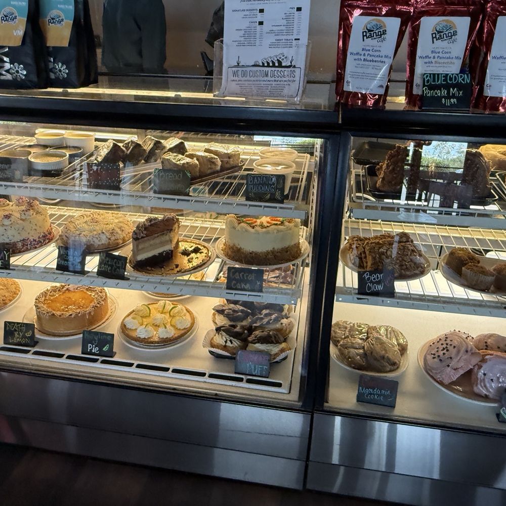 Range Cafe - Sweets 10% off of you order dessert before your meal. - Breakfast & Brunch Near Me - Albuquerque, New Mexico Range Cafe - Sweets 10% off of you order dessert before your meal. - Breakfast & Brunch Near Me - Albuquerque, New Mexico