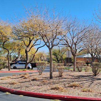 The Pueblo Park - A view of the parking area and the roundabout - Parks Near Me - Las Vegas, Nevada The Pueblo Park - A view of the parking area and the roundabout - Parks Near Me - Las Vegas, Nevada