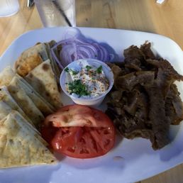 Gyro platter Gyro platter
