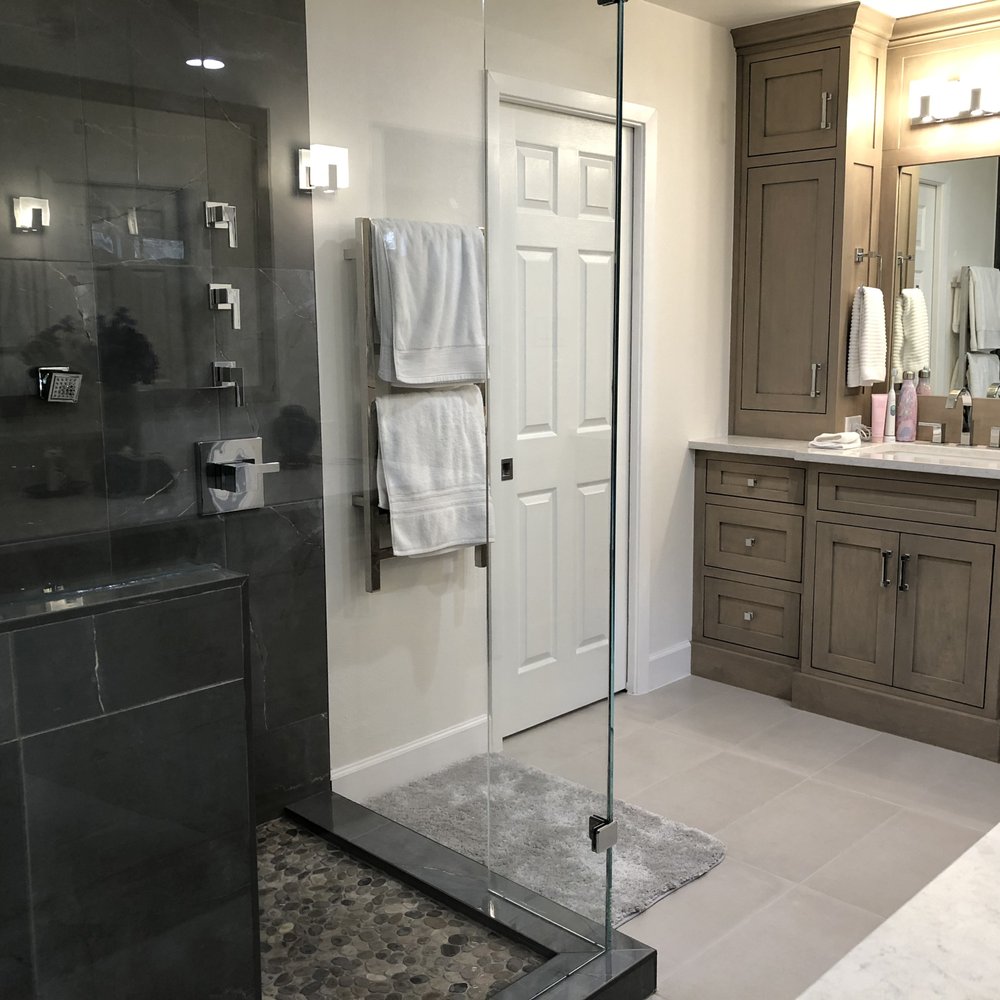 Ferguson Remodeling & Construction - AFTER: The door there is to the new closet - BTW, I used The Closet Factory to design and build the closet storage - they did a great job! - General Contractors Near Me - Leander, Texas