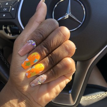 Dreams Nail Lounge - Hand painted stars - Nail Salons Near Me - Auburn Hills, Michigan Dreams Nail Lounge - Hand painted stars - Nail Salons Near Me - Auburn Hills, Michigan
