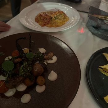 Gordon Ramsay Hell's Kitchen - Lobster Risotto, octopus - New American Near Me - Miami, Florida
