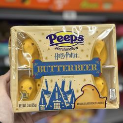 Walmart Supercenter - New Harry Potter Butterbeer flavored Peeps IG: @ammysalamii