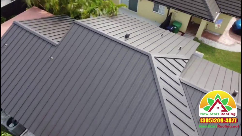 Slide of New Start Roofing