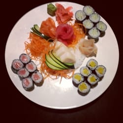 Sake Japanese Steak House - Awesome sushi and service! Always recommend!  50% off on sushi very nice place to eat with clean environment!! ;)