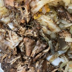 Flavor's Caribbean Resturant - Brown stew chicken Side of Cabbage
