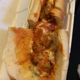 Pretty skimpy on the sauce, cheese and meatballs!