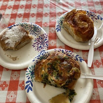 Spouses Bakery - Bear claw, ham and cheese croissant, spinach croissant - Bakeries Near Me - Saint Marys, Georgia
