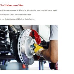 NTA of Van Dorn Exxon - Happy Halloween from NTA-SAVE $25 This Holloween at Nationwide Tire & Auto