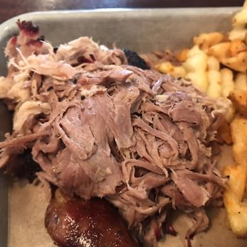 Pecan Penny's - pulled pork on the Downtown Sampler - Barbeque Near Me - Columbus, Ohio Pecan Penny's - pulled pork on the Downtown Sampler - Barbeque Near Me - Columbus, Ohio
