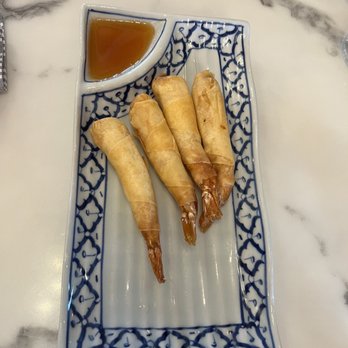 Kin Dee - Thai Crispy Shrimp in a Blanket - Thai Near Me - Houston, Texas