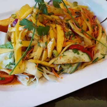 Chok Dee Thai Kitchen - Mahi Mahi mango salad - Thai Near Me - Norwood, New Jersey Chok Dee Thai Kitchen - Mahi Mahi mango salad - Thai Near Me - Norwood, New Jersey