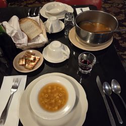 Chicken soup w/pasta