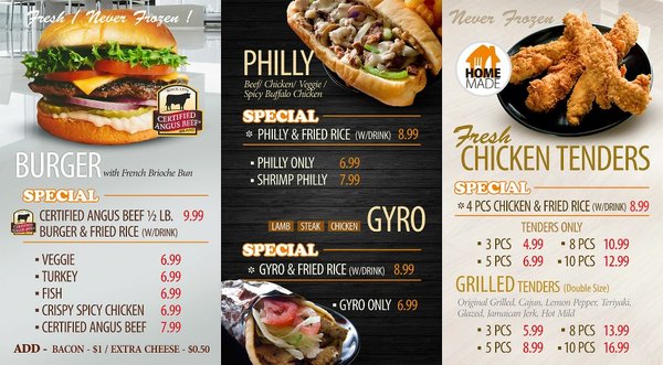 Menu photo 5 Wow Burger & Seafood Lithonia, GA