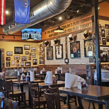 Mission BBQ - Lots of seating. Lots of photos on the walls. - Barbeque Near Me - Henderson, Nevada Mission BBQ - Lots of seating. Lots of photos on the walls. - Barbeque Near Me - Henderson, Nevada