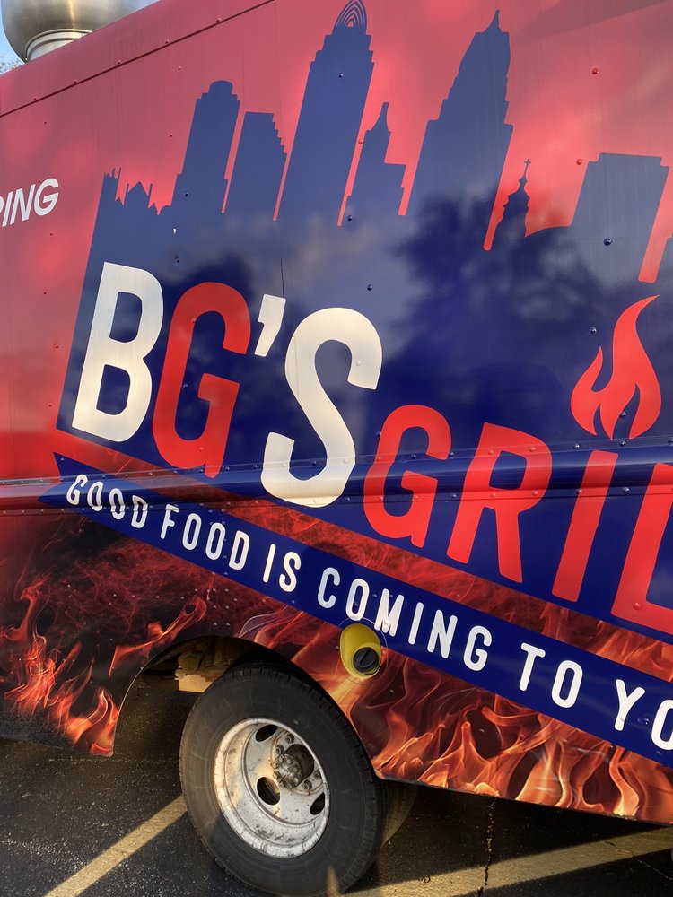 BG’s Grill Food Truck Logo