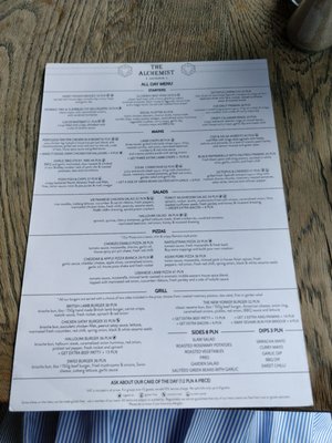 Menu photo 6 The Alchemist Gastropub Warsaw, MZ Menu photo 6 The Alchemist Gastropub Warsaw, MZ