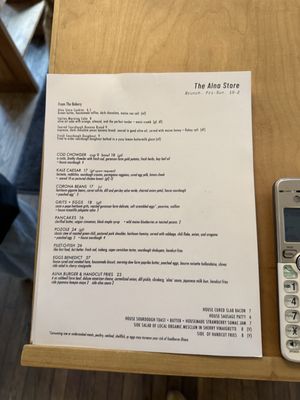 Menu photo 3 The Alna Store Alna, ME