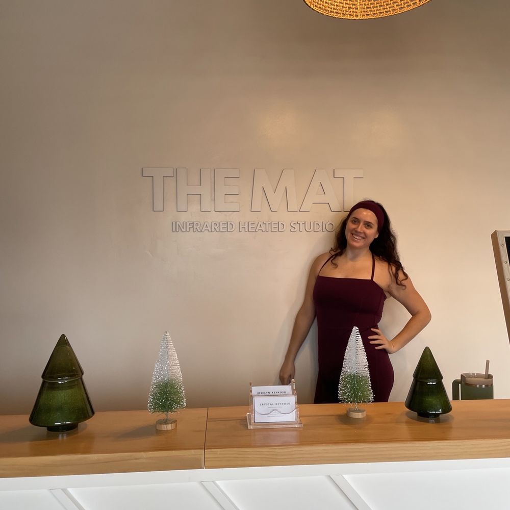 The Mat - Instructor Emily before class - Yoga Near Me - Vallejo, California The Mat - Instructor Emily before class - Yoga Near Me - Vallejo, California