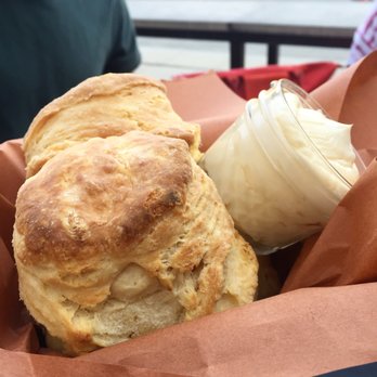 Sweet Cheeks Q - A must have: the biscuits! - Southern Near Me - Boston, Massachusetts