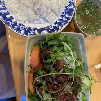 Pho Hai Vietnamese Restaurant - Shaken beef meal - Vietnamese Near Me - South El Monte, California
