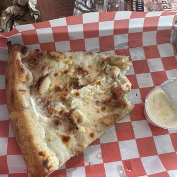 Roppolo’s Pizzeria West Campus - Alfredo's Bliss New York Slice - Pizza Near Me - Austin, Texas