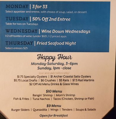 Menu photo 8 Marlin Moon Restaurant Ocean City, MD Menu photo 8 Marlin Moon Restaurant Ocean City, MD