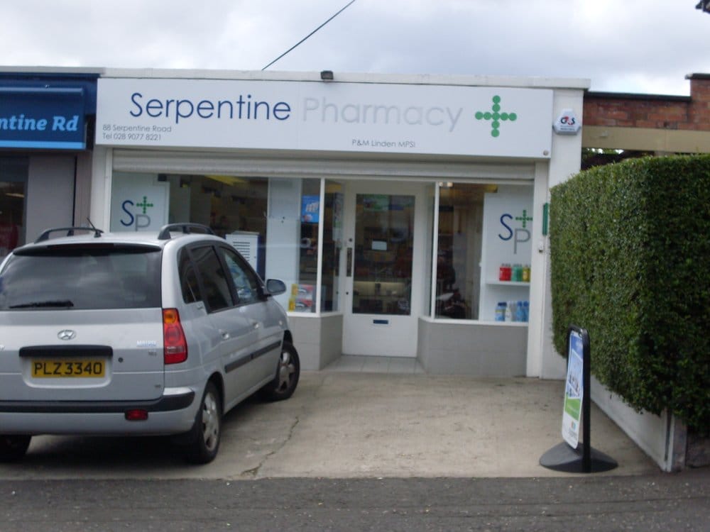 SERPENTINE PHARMACY Serpentine Rd, Newtownabbey, Belfast, United