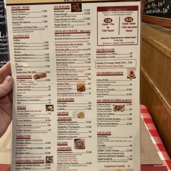 Le Cadran du Nord - Menu - French Near Me - Paris, 75 Le Cadran du Nord - Menu - French Near Me - Paris, 75