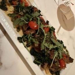 Steak bites, so good!!!