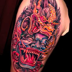 Naked Als Tattoo - Color tattoo by Morgan at naked ALs tattoo