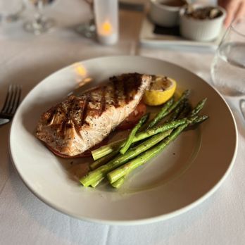 Fig's Prime - Salmon with Asparagus- Magical Dining - Steakhouses Near Me - Altamonte Springs, Florida Fig's Prime - Salmon with Asparagus- Magical Dining - Steakhouses Near Me - Altamonte Springs, Florida