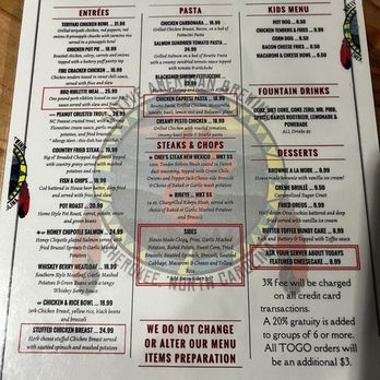 Native Brews Tap & Grill - Menu - Breweries Near Me - Cherokee, North Carolina Native Brews Tap & Grill - Menu - Breweries Near Me - Cherokee, North Carolina