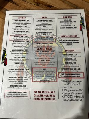 Menu photo 5 Native Brews Tap & Grill Cherokee, NC Menu photo 5 Native Brews Tap & Grill Cherokee, NC