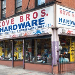Kove Brothers Hardware - The Kove Brothers Hardware storefront locate at the northeast corner of 21st and 7th Ave.