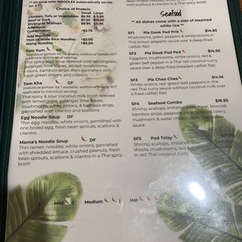 Thai Chef - Menu - Thai Near Me - Grand Rapids, Michigan