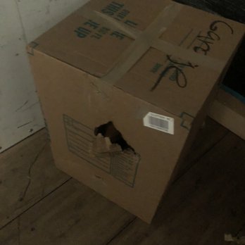 Clutter - Box with a fork lift #Print - Self Storage Near Me
