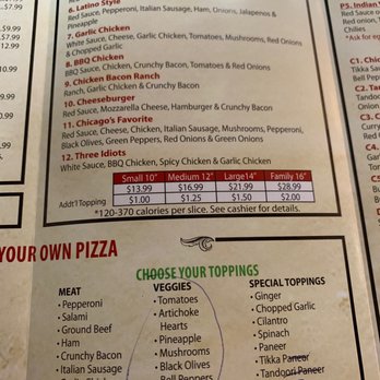 Pizza Twist - Additional pricing - Pizza Near Me - Reno, Nevada
