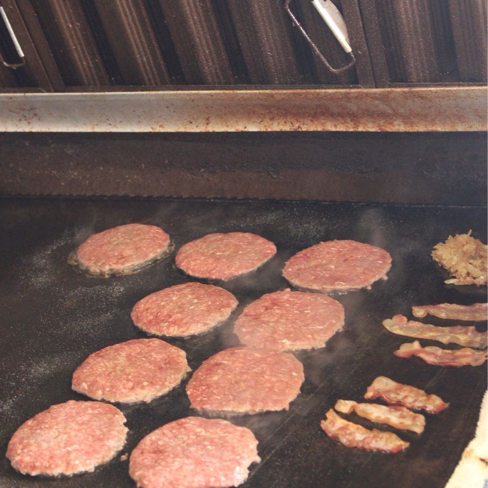 Jim's Jumbo Burger - Burger patties and bacon - Hot Dogs Near Me - Ponca City, Oklahoma Jim's Jumbo Burger - Burger patties and bacon - Hot Dogs Near Me - Ponca City, Oklahoma