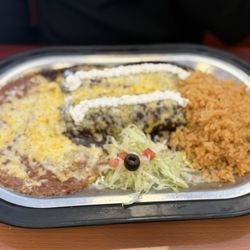 Enmoladas with chicken
