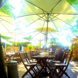 La Cabane à Pinpin - Terrasse extérieure pour les beaux jours