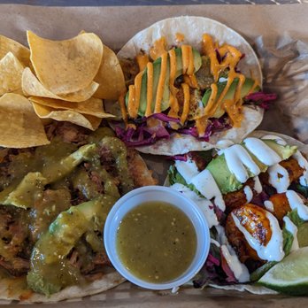 B&C-TACOS - L to R, Carnitas, Grilled Fish, Shrimp - Tacos Near Me - Pueblo, Colorado B&C-TACOS - L to R, Carnitas, Grilled Fish, Shrimp - Tacos Near Me - Pueblo, Colorado