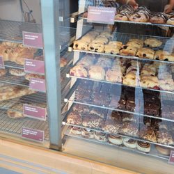 Cobs Bread - Bread and pastries behind the counter